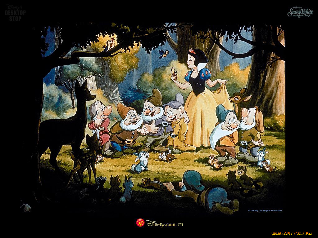 , snow, white, and, the, seven, dwarfs, disney, , 
